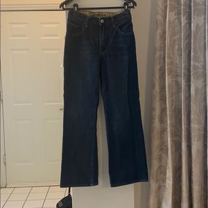 Dark denim blue jeans from GAP